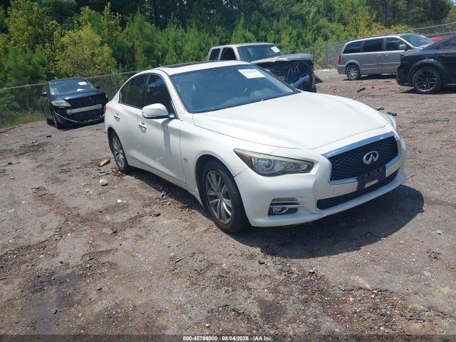2017 Infiniti Q50 2.0t Premium მანქანა იყიდება აუქციონზე, vin: JN1CV7AR0HM682244, აუქციონის ნომერი: 45788500