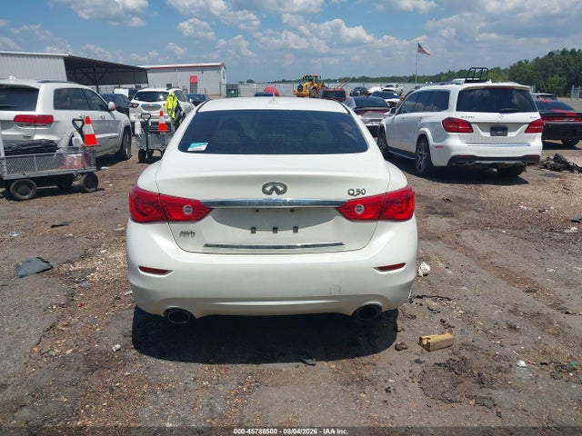 2017 Infiniti Q50 2.0t Premium მანქანა იყიდება აუქციონზე, vin: JN1CV7AR0HM682244, აუქციონის ნომერი: 45788500