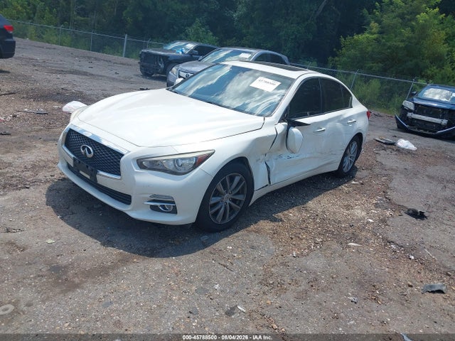2017 Infiniti Q50 2.0t Premium მანქანა იყიდება აუქციონზე, vin: JN1CV7AR0HM682244, აუქციონის ნომერი: 45788500
