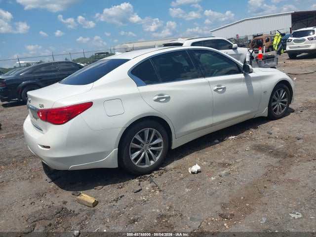2017 Infiniti Q50 2.0t Premium მანქანა იყიდება აუქციონზე, vin: JN1CV7AR0HM682244, აუქციონის ნომერი: 45788500