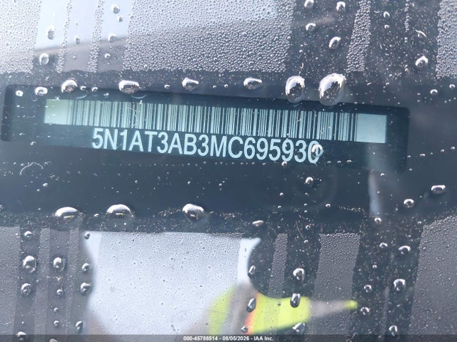 Продажа на аукционе авто 2021 Nissan Rogue S Intelligent Awd, vin: 5N1AT3AB3MC695930, номер лота: 45788514