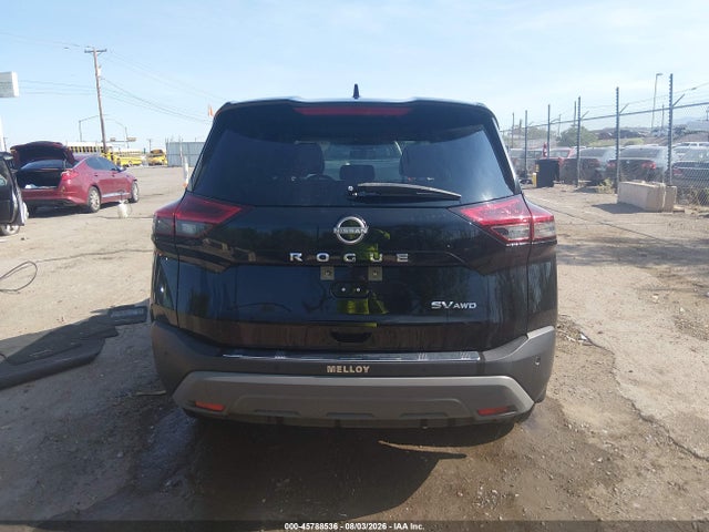 JN8BT3BB9NW332575 Nissan Rogue Sv Intelligent Awd