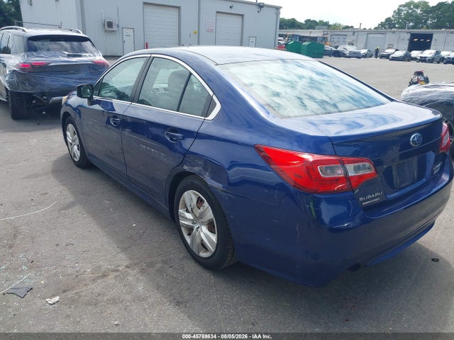 2016 Subaru Legacy 2.5i მანქანა იყიდება აუქციონზე, vin: 4S3BNAA61G3060770, აუქციონის ნომერი: 45788634