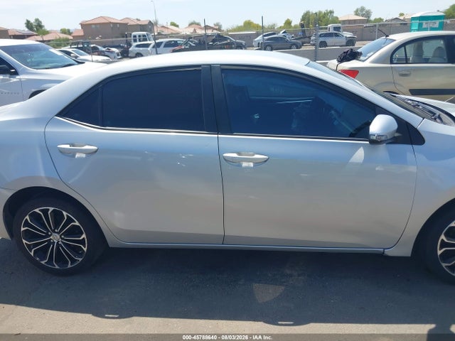 Продажа на аукционе авто 2014 Toyota Corolla S Plus, vin: 5YFBURHEXEP101223, номер лота: 45788640