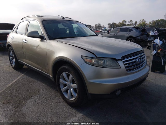 Aukcja sprzedaży 2004 Infiniti Fx35, vin: JNRAS08U04X100179, numer aukcji: 45788647