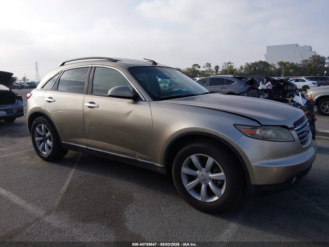 Aukcja sprzedaży 2004 Infiniti Fx35, vin: JNRAS08U04X100179, numer aukcji: 45788647