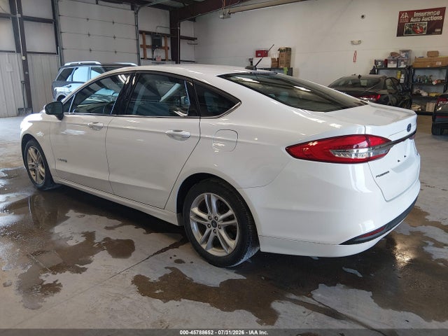 3FA6P0UU9JR278972 Ford Fusion Hybrid S