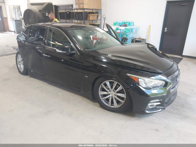 45788664 :رقم المزاد ، JN1BV7AP7FM347621 vin ، 2015 Infiniti Q50 Premium مزاد بيع