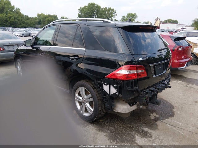 Aukcja sprzedaży 2015 Mercedes-benz Ml 350 4matic, vin: 4JGDA5HB8FA617436, numer aukcji: 45788670