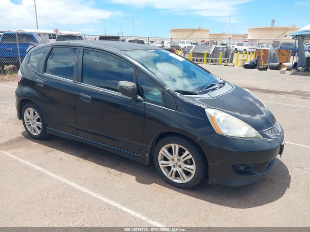45788700 :رقم المزاد ، JHMGE88439S027666 vin ، 2009 Honda Fit Sport مزاد بيع