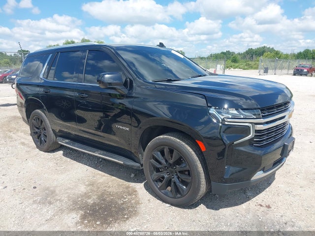 45788726 :رقم المزاد ، 1GNSKNKDXMR272418 vin ، 2021 Chevrolet Tahoe 4wd Lt مزاد بيع