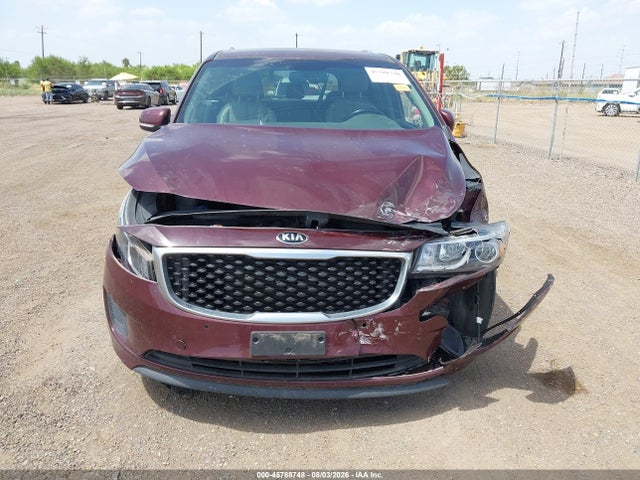 2017 Kia Sedona Lx მანქანა იყიდება აუქციონზე, vin: KNDMB5C16H6319909, აუქციონის ნომერი: 45788748