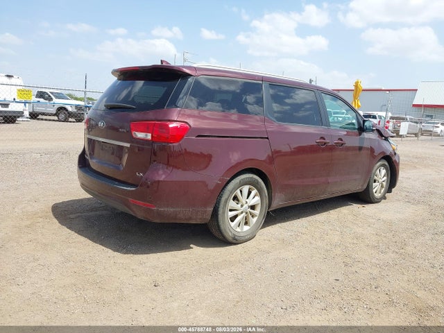 2017 Kia Sedona Lx მანქანა იყიდება აუქციონზე, vin: KNDMB5C16H6319909, აუქციონის ნომერი: 45788748