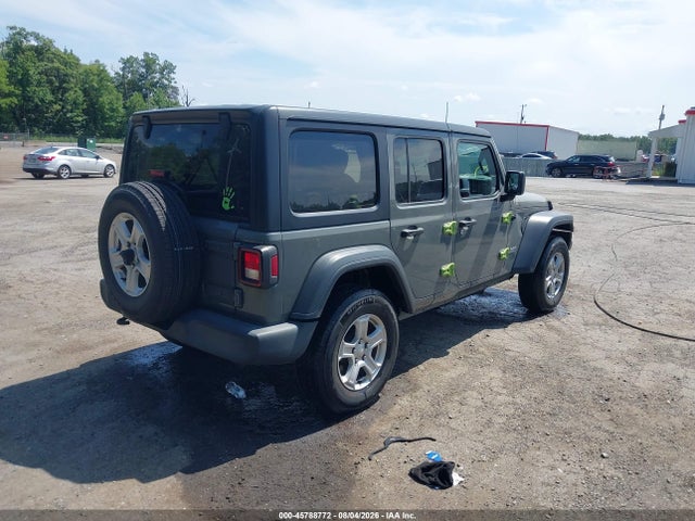 Продажа на аукционе авто 2021 Jeep Wrangler Unlimited Sport S 4x4, vin: 1C4HJXDGXMW506597, номер лота: 45788772
