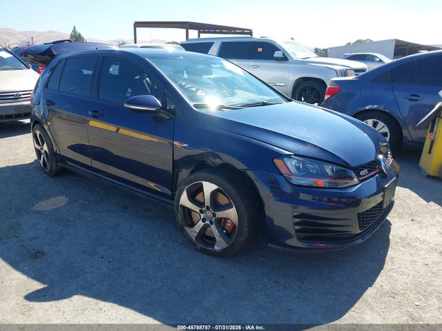 45788787 :رقم المزاد ، 3VW447AU3HM073210 vin ، 2017 Volkswagen Golf Gti Autobahn 4-door/s 4-door/se 4-door/sport 4-door مزاد بيع