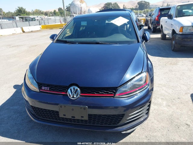 2017 Volkswagen Golf Gti Autobahn 4-door/s 4-door/se 4-door/sport 4-door მანქანა იყიდება აუქციონზე, vin: 3VW447AU3HM073210, აუქციონის ნომერი: 45788787