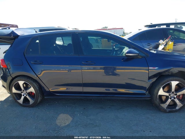 2017 Volkswagen Golf Gti Autobahn 4-door/s 4-door/se 4-door/sport 4-door მანქანა იყიდება აუქციონზე, vin: 3VW447AU3HM073210, აუქციონის ნომერი: 45788787