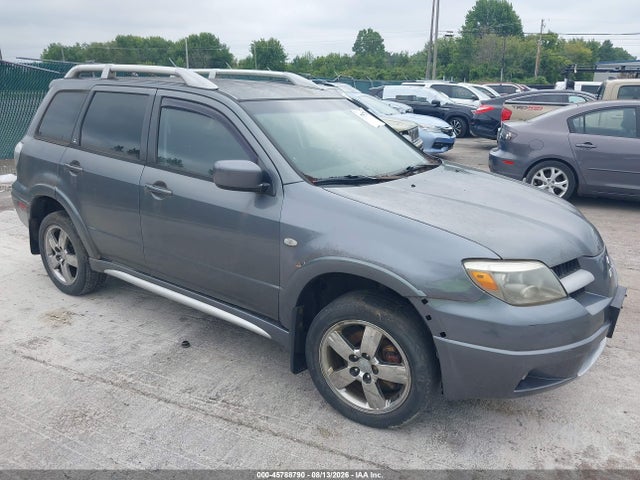 2006 Mitsubishi Outlander Se მანქანა იყიდება აუქციონზე, vin: JA4LZ41F46U026674, აუქციონის ნომერი: 45788790