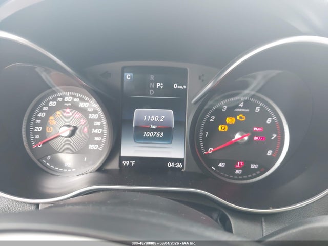 45788805 :رقم المزاد ، WDDWJ4KB3HF364201 vin ، 2017 Mercedes-benz C 300 4matic مزاد بيع