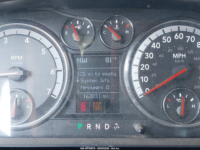 2009 Dodge Ram 1500 Slt/sport/trx მანქანა იყიდება აუქციონზე, vin: 1D3HV18PX9S709765, აუქციონის ნომერი: 45788876
