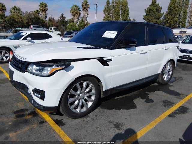 45788914 :رقم المزاد ، SALWR2KF4GA663713 vin ، 2016 Land Rover Range Rover Sport 3.0l V6 Turbocharged Diesel Hse Td6 مزاد بيع