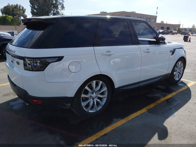 45788914 :رقم المزاد ، SALWR2KF4GA663713 vin ، 2016 Land Rover Range Rover Sport 3.0l V6 Turbocharged Diesel Hse Td6 مزاد بيع