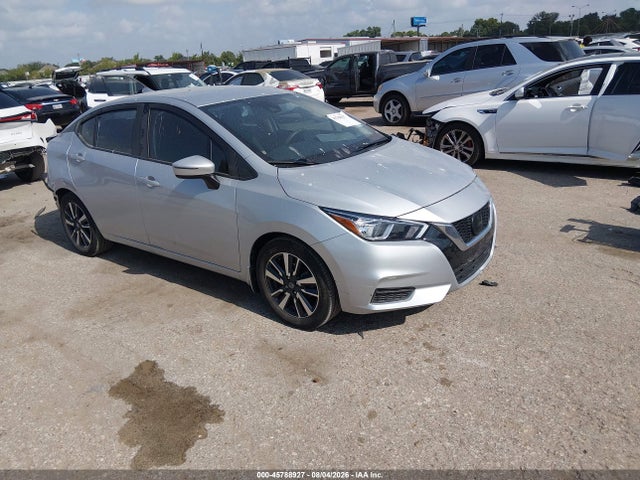 2021 Nissan Versa Sv Xtronic Cvt მანქანა იყიდება აუქციონზე, vin: 3N1CN8EV7ML923024, აუქციონის ნომერი: 45788927