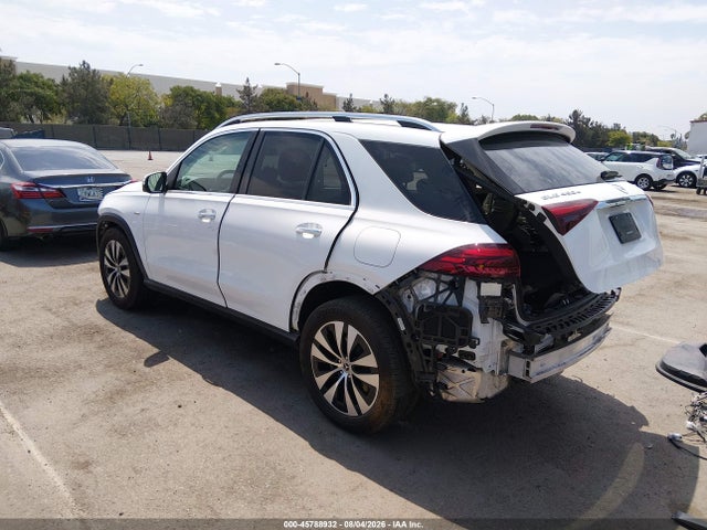 Aukcja sprzedaży 2025 Mercedes-benz Gle 450e 4matic, vin: 4JGFB4GB5SB459739, numer aukcji: 45788932