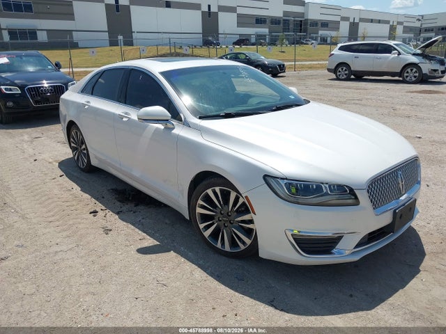 Продажа на аукционе авто 2017 Lincoln Mkz Reserve, vin: 3LN6L5E95HR634286, номер лота: 45788998