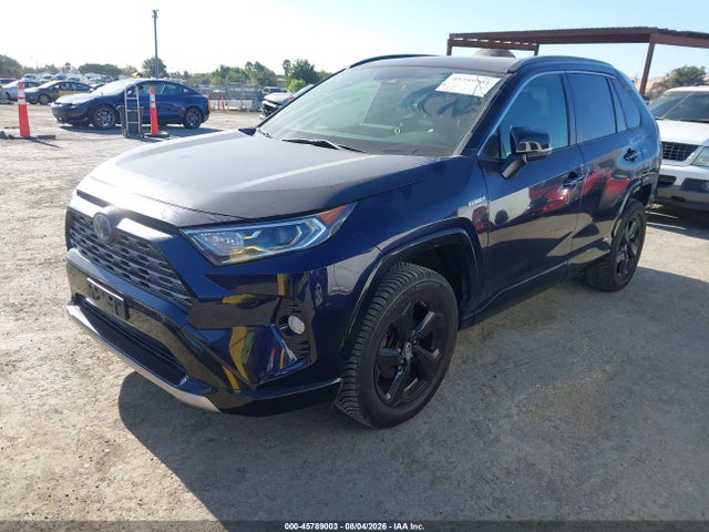 45789003 :رقم المزاد ، JTMEWRFV8KD506599 vin ، 2019 Toyota Rav4 Hybrid Xse مزاد بيع