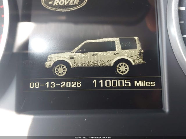 Aukcja sprzedaży 2013 Land Rover Lr4, vin: SALAG2D46DA686577, numer aukcji: 45789027