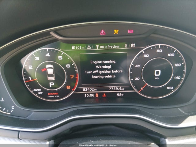 Продажа на аукционе авто 2017 Audi A4 Premium Plus, vin: WAUENAF44HN000179, номер лота: 45789054