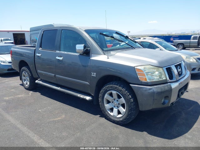2004 Nissan Titan Le მანქანა იყიდება აუქციონზე, vin: 1N6AA07B14N554016, აუქციონის ნომერი: 45789139