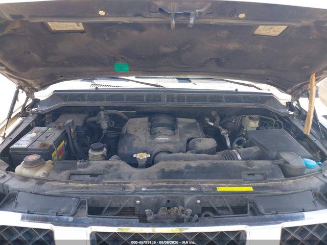 2004 Nissan Titan Le მანქანა იყიდება აუქციონზე, vin: 1N6AA07B14N554016, აუქციონის ნომერი: 45789139
