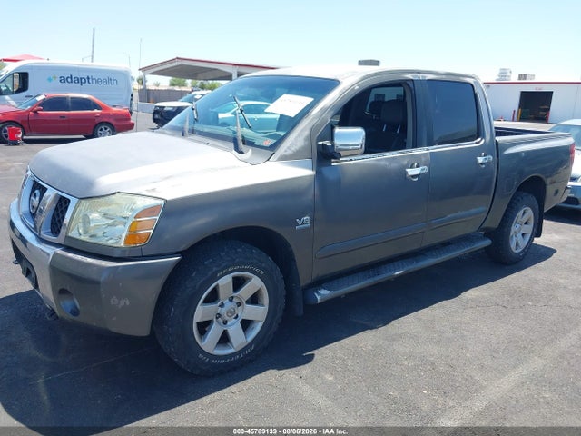2004 Nissan Titan Le მანქანა იყიდება აუქციონზე, vin: 1N6AA07B14N554016, აუქციონის ნომერი: 45789139