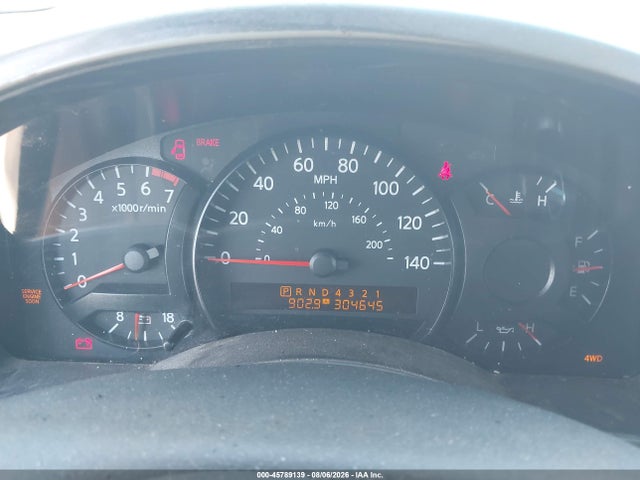 2004 Nissan Titan Le მანქანა იყიდება აუქციონზე, vin: 1N6AA07B14N554016, აუქციონის ნომერი: 45789139