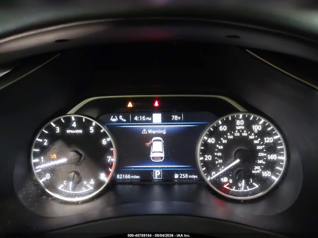 2020 Nissan Murano Platinum Fwd მანქანა იყიდება აუქციონზე, vin: 5N1AZ2DJXLN112588, აუქციონის ნომერი: 45789154