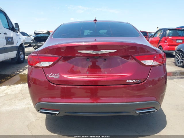 Продаж на аукціоні авто 2016 Chrysler 200 S, vin: 1C3CCCBG7GN104759, номер лоту: 45789155