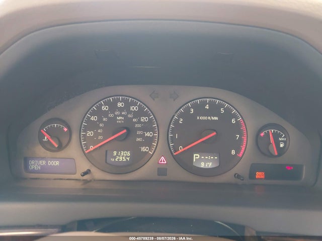 45789239 :رقم المزاد ، YV1TS90D911166635 vin ، 2001 Volvo S80 T6 Exectuvie مزاد بيع