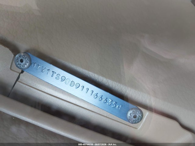 45789239 :رقم المزاد ، YV1TS90D911166635 vin ، 2001 Volvo S80 T6 Exectuvie مزاد بيع