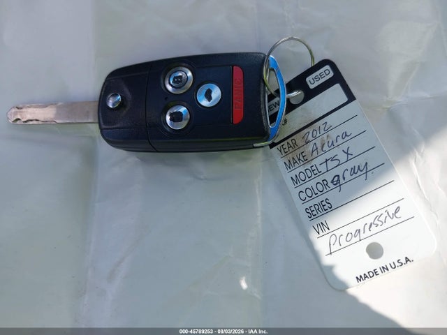 45789253 :رقم المزاد ، JH4CU2F61CC030778 vin ، 2012 Acura Tsx 2.4 مزاد بيع