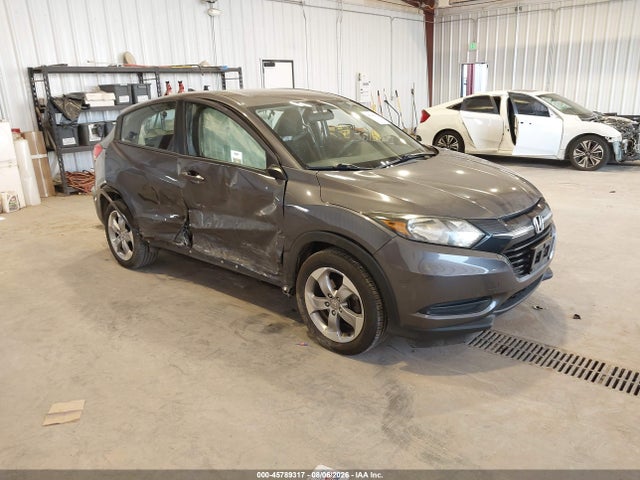 2018 Honda Hr-v Lx მანქანა იყიდება აუქციონზე, vin: 3CZRU6H39JM732021, აუქციონის ნომერი: 45789317