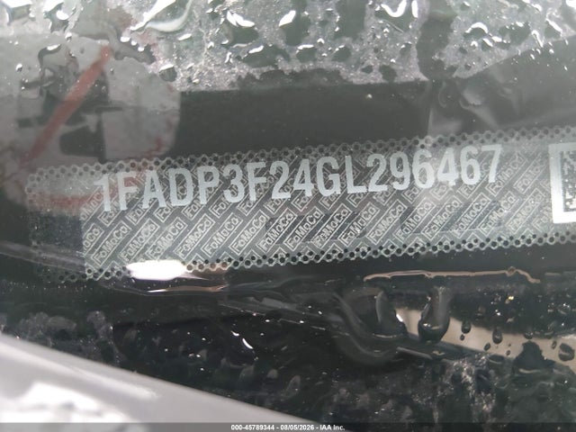Ford FOCUS SE 2016 1FADP3F24GL296467 Image 9