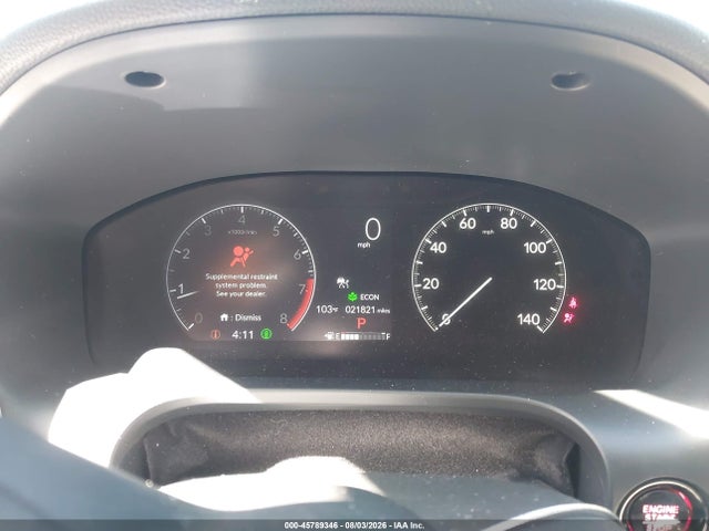 45789346 :رقم المزاد ، 3CZRZ1H31SM758439 vin ، 2025 Honda Hr-v 2wd Lx مزاد بيع