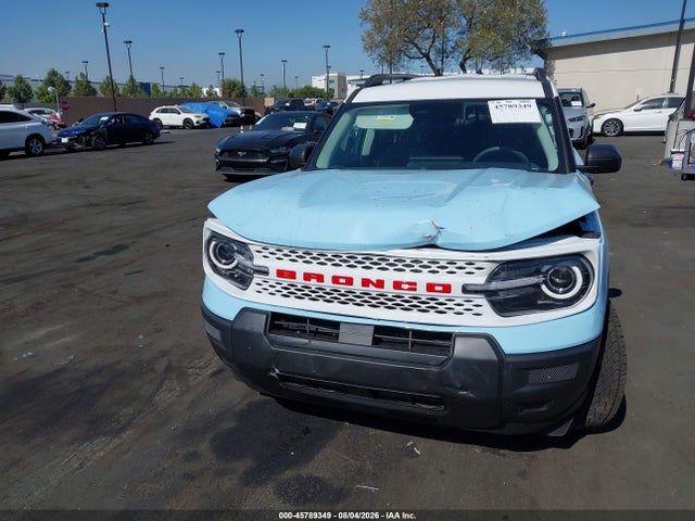 Продаж на аукціоні авто 2025 Ford Bronco Sport Heritage, vin: 3FMCR9GN6SRF76618, номер лоту: 45789349