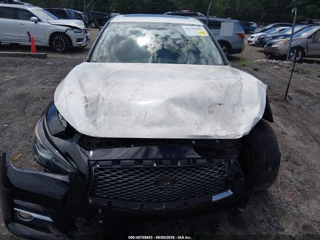 2016 Infiniti Q50 3.0t Premium მანქანა იყიდება აუქციონზე, vin: JN1EV7AP4GM302781, აუქციონის ნომერი: 45789403