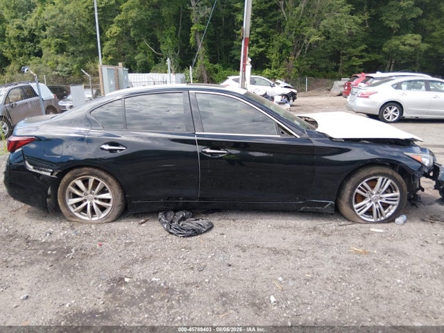 2016 Infiniti Q50 3.0t Premium მანქანა იყიდება აუქციონზე, vin: JN1EV7AP4GM302781, აუქციონის ნომერი: 45789403