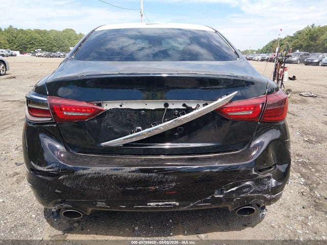 2016 Infiniti Q50 3.0t Premium მანქანა იყიდება აუქციონზე, vin: JN1EV7AP4GM302781, აუქციონის ნომერი: 45789403