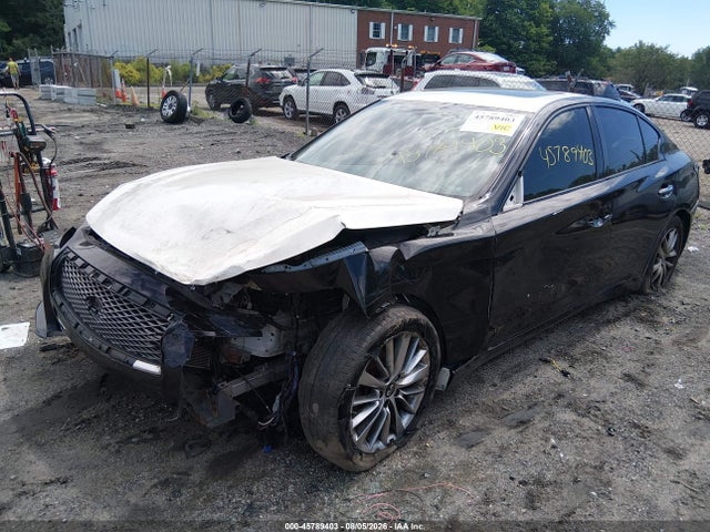 2016 Infiniti Q50 3.0t Premium მანქანა იყიდება აუქციონზე, vin: JN1EV7AP4GM302781, აუქციონის ნომერი: 45789403