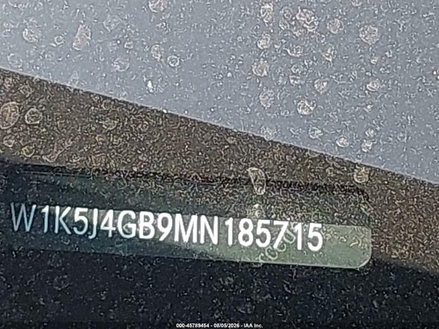2021 Mercedes-benz Cla 250 მანქანა იყიდება აუქციონზე, vin: W1K5J4GB9MN185715, აუქციონის ნომერი: 45789454
